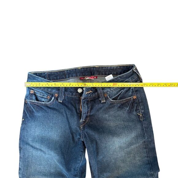 Lucky Brand Women's Lola Straight Jeans Blue Dark Wash Size 6 - Picture 4 of 15